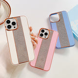 Diamond Leather Case for iPhone 14 13 12 series