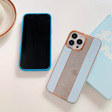 Diamond Leather Case for iPhone 14 13 12 series