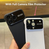 Ultra Thin For Borderless Heat Dissipation Cooling Shockroof Case For iPhone 14 13 12 series