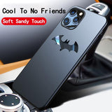 Ultra thin Metal Batman Matte PC Magnetic Protection Phone Case For iPhone 11 Series