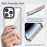 Ultra Thin Transparent Shockproof Hard PC Case For iPhone 15 14 13 12 series