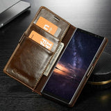 Soft Leather Wallet Case For Samsung Galaxy Note 9