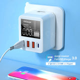 Mobile Phone Adapter Fast Charger 3 USB Port