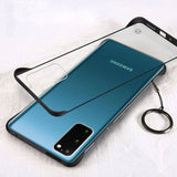Hard Matte Translucent Frameless Phone Case For Samsung Note 20 Series