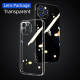Luxury Ultra Thin Transparent Hard PC Glass Case For iPhone 12 Pro Max
