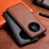 Soft Silicone Edge Shockproof Leather Case For Huawei Mate 40 Series