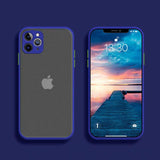 Luxury Contrast Color Frame Protective Case For iPhone 11 Series