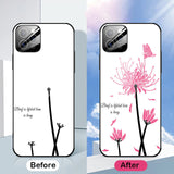 Meets Light Blooming Silicone Case for iPhone 12 11 Series