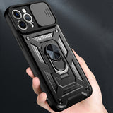 Slide Camera Protection Shockproof Case for iPhone 12 11 Series