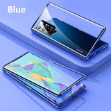 Double Side 360 Degree Magnetic Adsorption Glass Case For Samsung Galaxy S20 Series