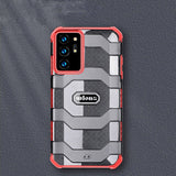 Translucent Airbag Anti slip Military Armor Case for Samsung Galaxy S21 S20 Note 20 Series