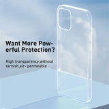 Clear Soft TPU Transparent Phone Case For iPhone 12 Series