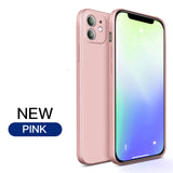 Original Official Full Protection Silicone Case for iPhone 13 12 Series