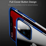 Soft TPU Slim Transparent Plating Full Protective Bumper Case For iPhone 12 Pro Max | 12 Mini