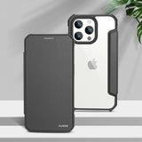 Flip Leather Airbags Shockproof Magnet Case for iPhone 13 Series