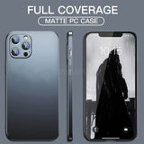 Slim Hard PC Matte Frosted Case For iPhone 12 11 Pro Max