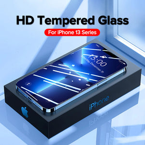 9H Hardness Tempered Glass Full Screen Protector For iPhone 13 Series