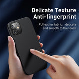 Luxury Magnetic Leather Shockproof Phone Case For iPhone 12 Series