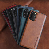 Full Corner Protection Leather Case For Samsung Galaxy S20 Series