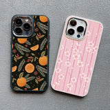 Various Flowers Leaves Shockproof Soft Case For iPhone 15 14 13 12 series