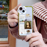 Vintage Van Gogh Cute Painting Puzzle Illustration Soft Case for iPhone 14 13 12 series