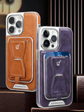 2024 Detachable Wallet Stand Card Holder Leather Case For iPhone 15 14 13 12 Series