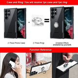 Protective Clear Shockproof Case For Samsung Galaxy S23 S22 S21 Ultra Plus