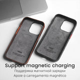 Retro Genuine Leather Case For iPhone 14 series