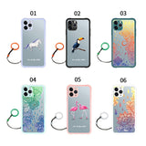 3D Flower Emboss Ultra thin Matte Case For iPhone 12 11Series