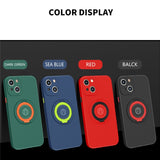 Luxury Shockproof Camera Protector Magnetic Ring Bracket Holde Case For iPhone 13 12 11 Series