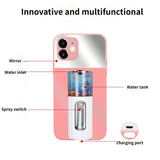 Moisturizing Women Beauty Makeup Spray Phone Case For iPhone 12 11 XS S