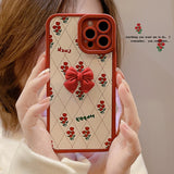 3D Cute Flower Back Case for iPhone 13 12 11 series