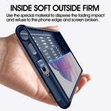 Luxury Airbag Shockproof Matte Case for Samsung Galaxy S22 S21 Ultra Plus