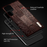 Luxury Leather Shockproof Case for Samsung Galaxy S22 Ultra Plus