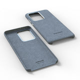 100% Original Genuine Leather Alcantara Cover Full Protect Case for Samsung S20 Series
