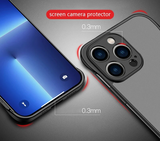 Rimless MagSafe Acrylic Full Camera Lens Protection Matte Case For iPhone 15 Series