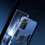 Heavy Duty Protection Case With Finger Ring Kickstand For Samsung Galaxy Note 20 S20