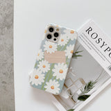 iPhone 12 Pro Max Case With Flower Print (Perl band Optional)