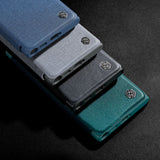 Wallet Leather Lens Slide Protection Flip Case For Samsung Galaxy S22 Ultra Plus