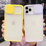 Camera Lens Protection Color Candy Phone Case For iPhone 11 Series