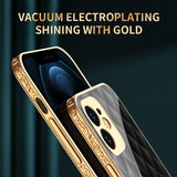 Luxury High Quality Camera Lens Protection Shockproof Plating Mobile Phone Case For iPhone 12 Series