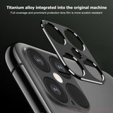 Titanium Alloy Full Cover Lens Screen Protector For iPhone 11 & 12 Series
