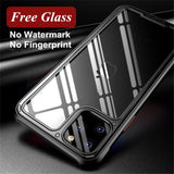 Luxury Shockproof Silicone Airbag Transparent Case For iPhone 11 Series