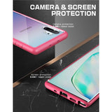 Premium Hybrid TPU Bumper Protective Clear PC Back Cover For Samsung Galaxy Note 10 Series