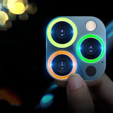 Luminous Camera Lens Protectors for iPhone 13 12 11 Pro Max Mini