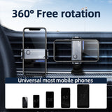 Smart Electric Locking Air Vent Car Phone Holder