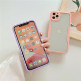 360 Full Clear Armor Shockproof Soft Bumper Case For iPhone 12 11 Series