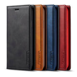 Leather Flip Case With Card Pocket Book Case For iPhone 12 Series