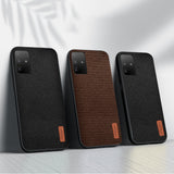 Business Shockproof Cloth Fabric Silicone Back Cover Case for Samsung Galaxy S20 S20 Plus S20 Ultra