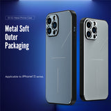 Electroplated Camera Protection Luxury Business Case For iPhone 13 12 11 Pro Max Mini